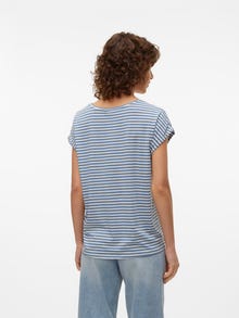 Vero Moda VMAVA T-Shirt -Coronet Blue - 10284469