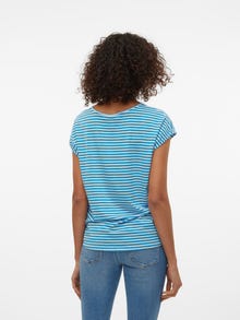 Vero Moda VMAVA T-shirts -Ibiza Blue - 10284469