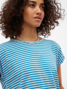 Vero Moda VMAVA T-shirts -Ibiza Blue - 10284469