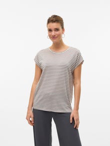 Vero Moda VMAVA T-Shirt -Moon Rock - 10284469