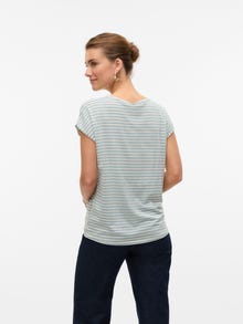 Vero Moda VMAVA T-Shirt -Gray Mist - 10284469