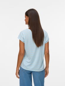 Vero Moda VMAVA T-Shirt -Airy Blue - 10284469
