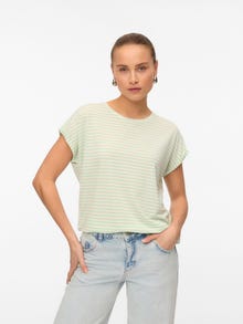 Vero Moda VMAVA T-shirt -Birds Egg Green - 10284469