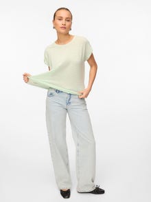Vero Moda VMAVA T-shirt -Birds Egg Green - 10284469