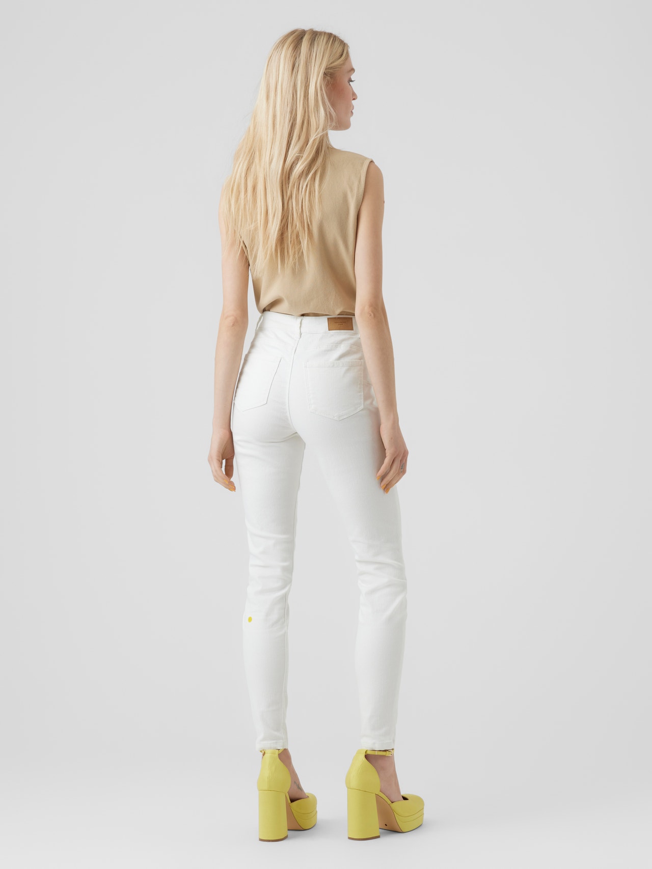 Vero Moda VMWILD Trousers -Bright White - 10284470