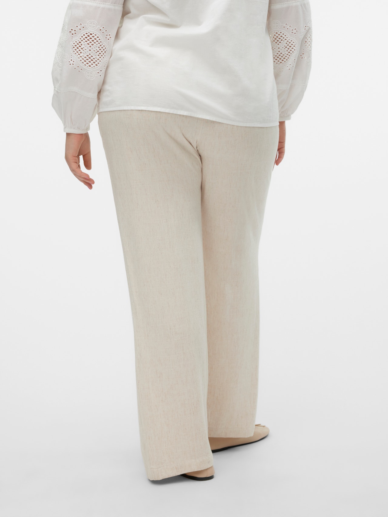 Vero Moda VMTIRAVER Pantaloni -Oatmeal - 10284568
