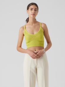 Vero Moda VMJUSTINE Pullover -Limeade - 10284623