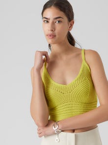 Vero Moda VMJUSTINE Pullover -Limeade - 10284623
