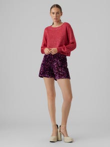 Vero Moda VMFAME Shorts -Acai - 10284748
