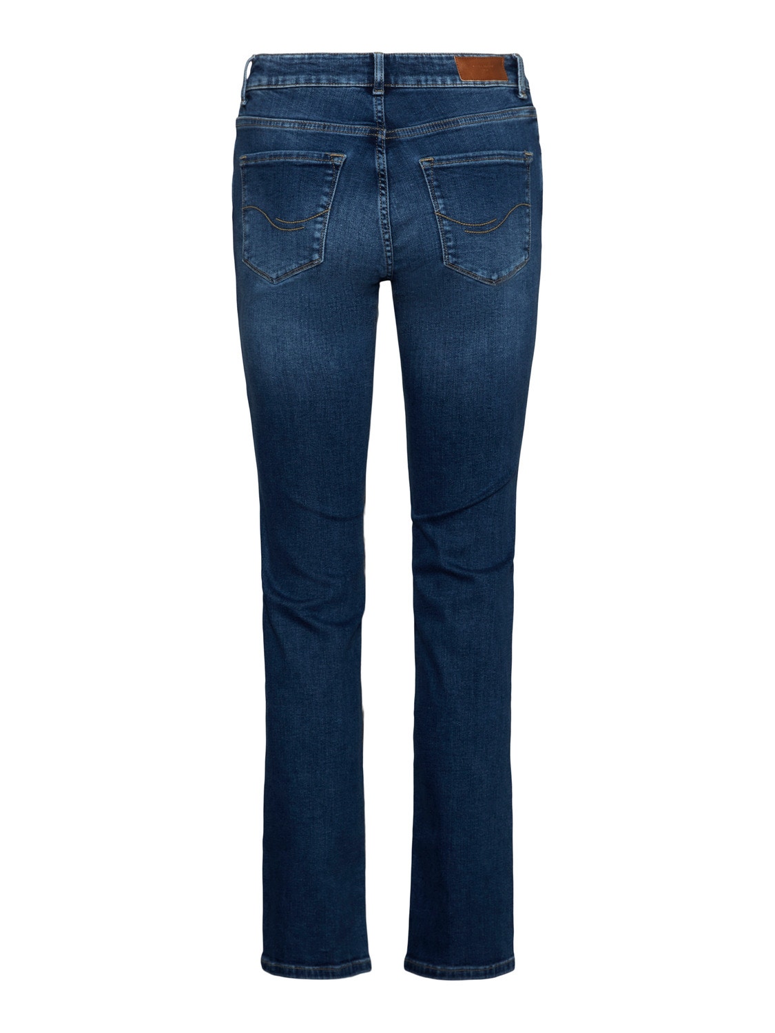 Vero Moda VMDAF Mid Rise Gerade geschnitten Jeans -Medium Blue Denim - 10284790