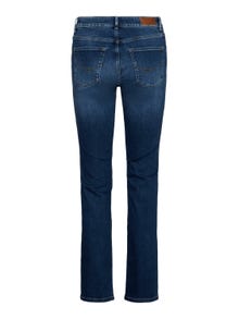 Vero Moda VMDAF Mid Rise Gerade geschnitten Jeans -Medium Blue Denim - 10284790