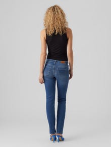 Vero Moda VMDAF Straight Fit Jeans -Medium Blue Denim - 10284790