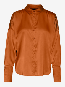 Vero Moda VMCHRISTINA Overhemd -Burnt Orange - 10285016