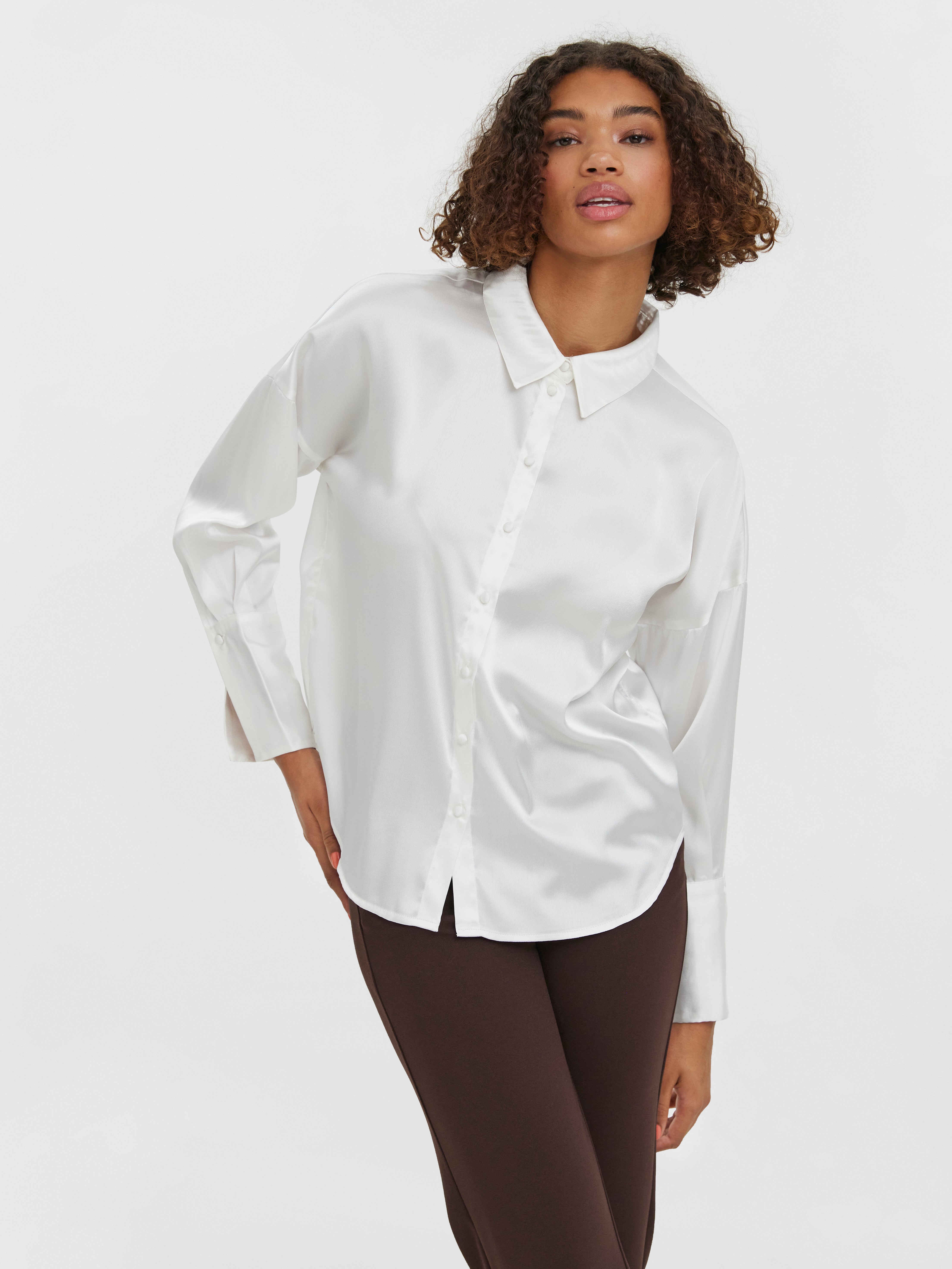 Rabatt 62 % Vero Moda Hemd Weiß M DAMEN Hemden & T-Shirts Hemd Rüschen 