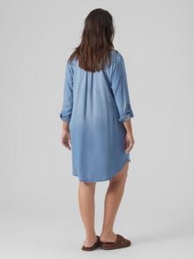 Vero Moda VMSILA Short dress -Light Blue Denim - 10285017