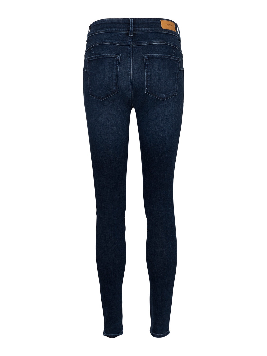 Vero Moda VMEMBRACE Mid rise Skinny fit Jeans -Dark Blue Denim - 10285018