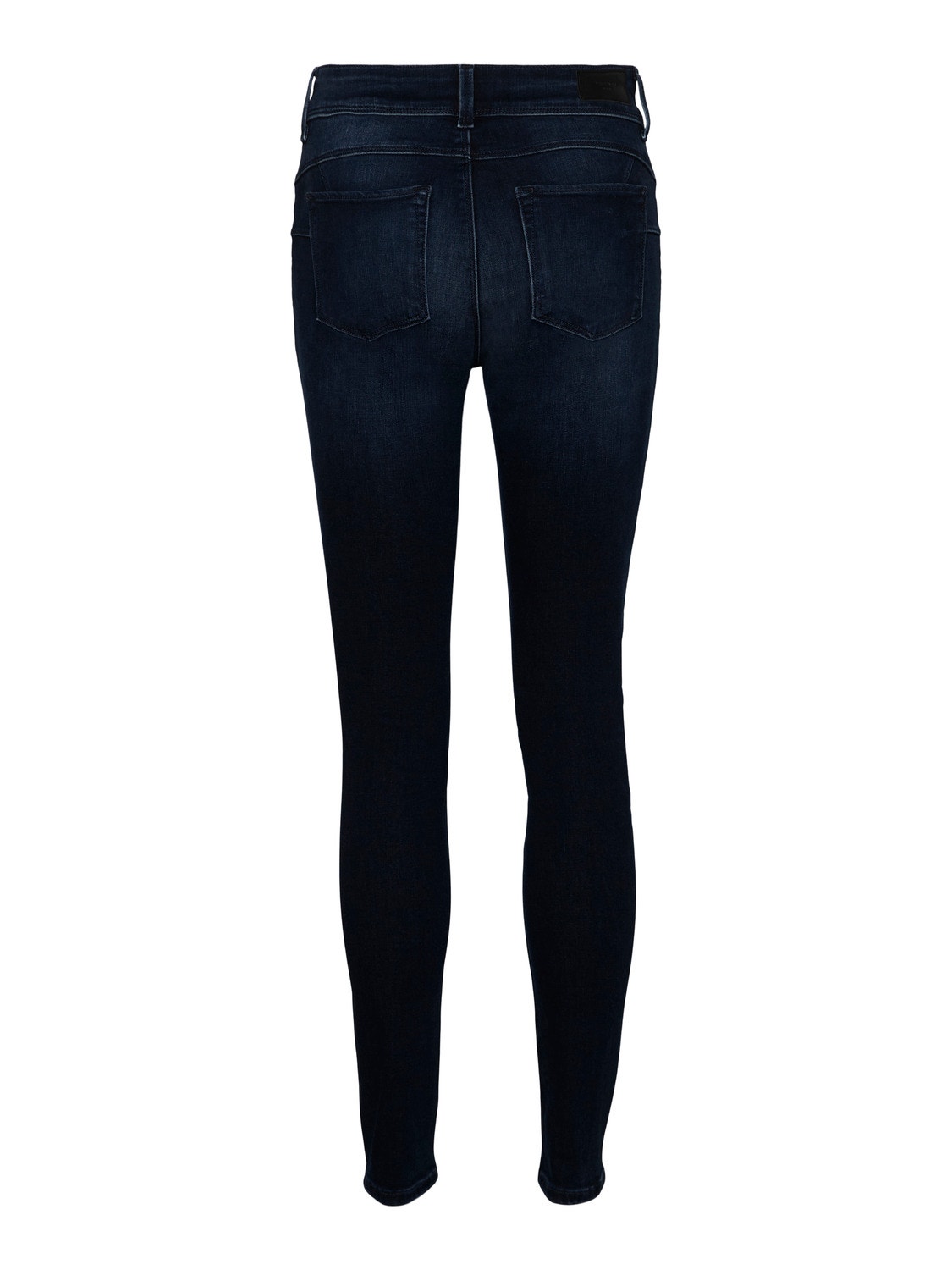 Vero Moda VMEMBRACE Taille moyenne Skinny Fit Jeans -Dark Blue Denim - 10285019