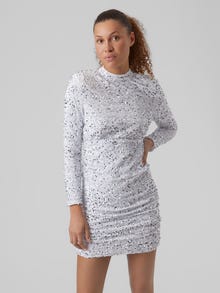 Vero Moda VMBELLA Kurzes Kleid -Bright White - 10285029