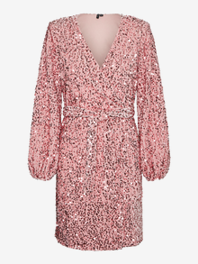 Vero Moda VMBELLA Korte jurk -Candy Pink - 10285030