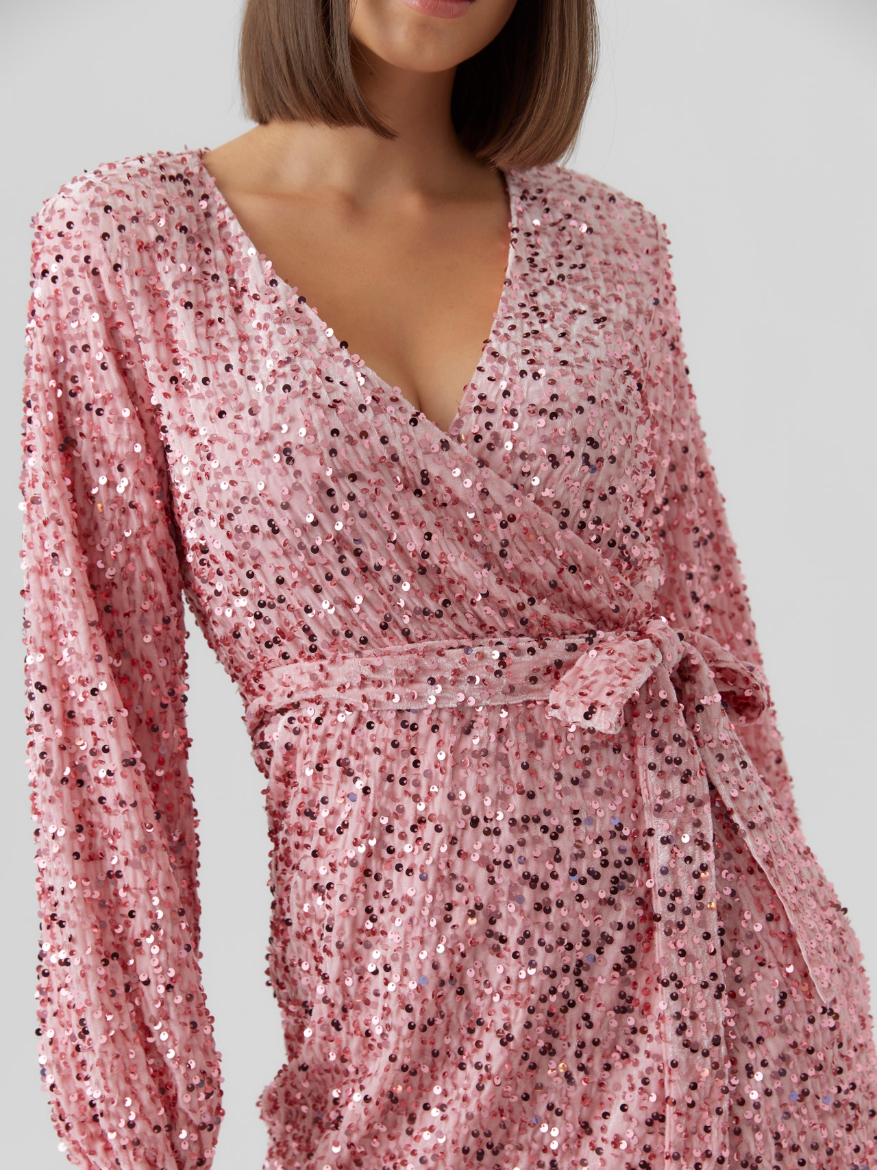 Vero Moda VMBELLA Korte jurk -Candy Pink - 10285030