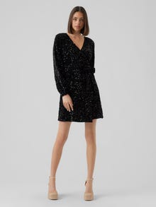 Vero Moda VMBELLA Kurzes Kleid -Black - 10285030