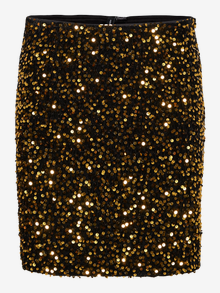 Vero Moda VMBELLA Høy midje Kort skjørt -Black - 10285031