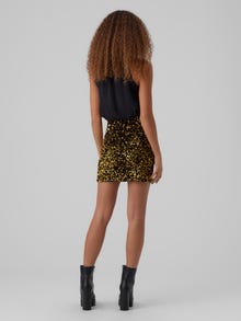 Vero Moda VMBELLA Høy midje Kort skjørt -Black - 10285031