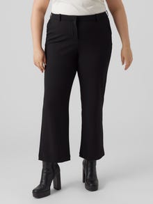 Vero Moda VMCZAMIRA Mellemhøj talje Bukser -Black - 10285037