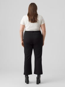 Vero Moda VMCZAMIRA Taille moyenne Pantalons -Black - 10285037