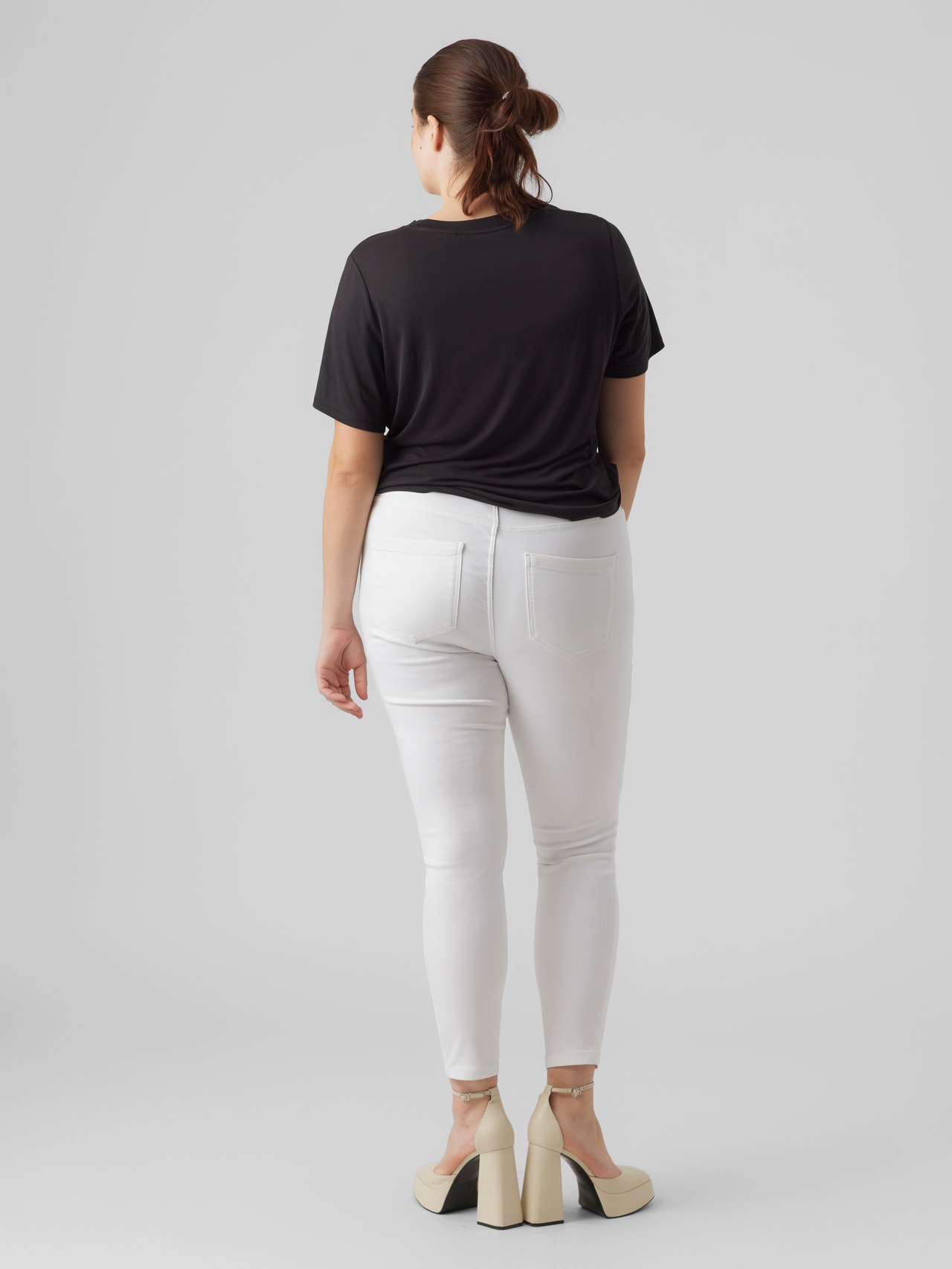 Vero Moda VMPHIA Skinny fit Jeans -Bright White - 10285085