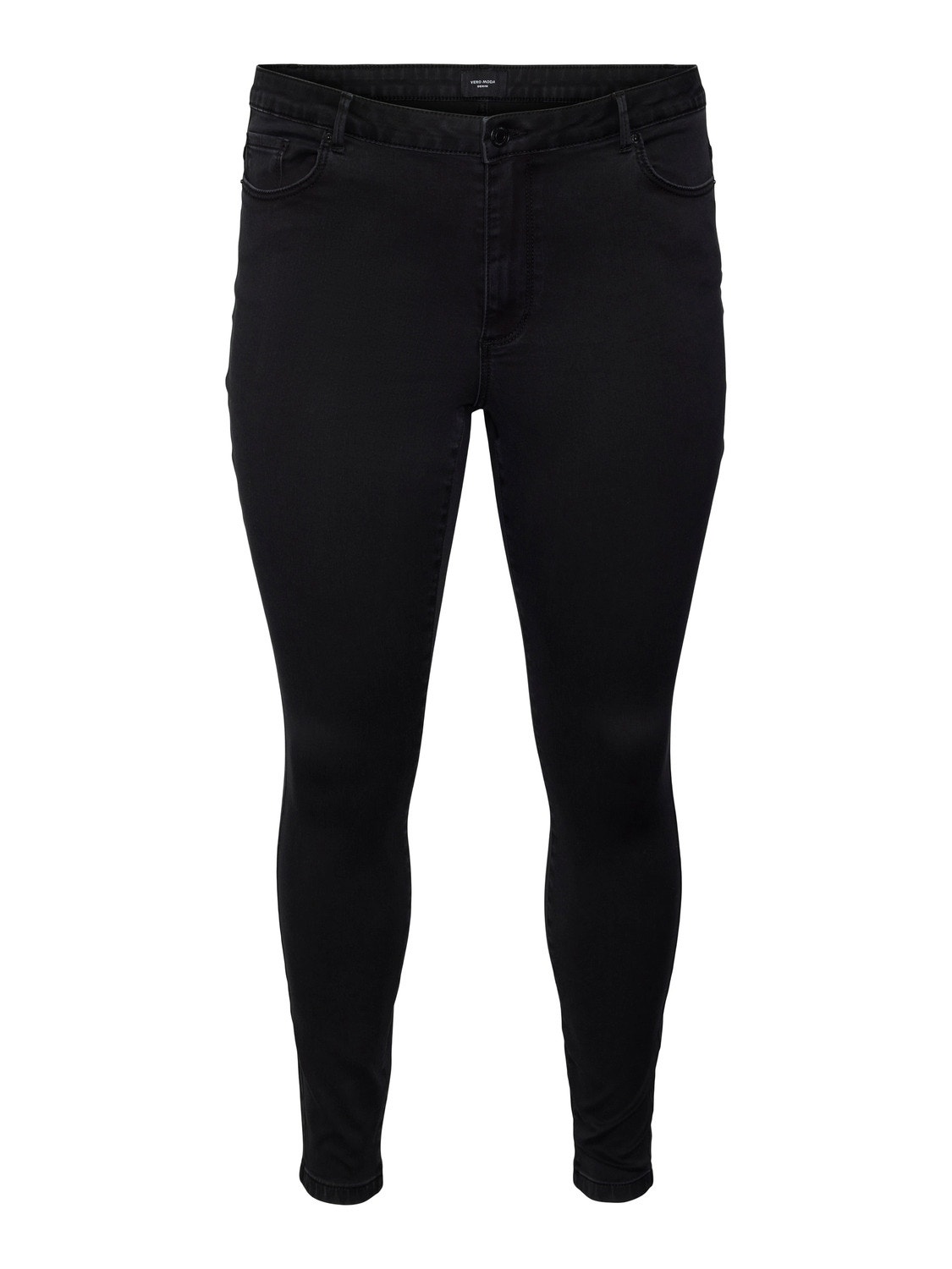 Vero Moda VMPHIA High rise Slim Fit Jeans -Black - 10285110