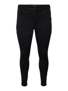 Vero Moda VMPHIA High rise Slim Fit Jeans -Black - 10285110