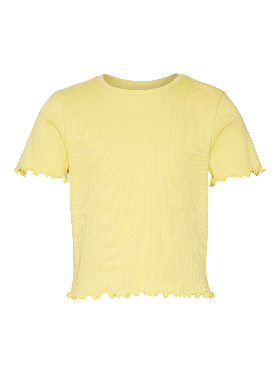 Vero Moda VMLAVENDER T-Shirt -Lemon Zest - 10285290