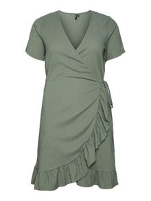 Vero Moda VMHAYA Kort kjole -Laurel Wreath - 10285319