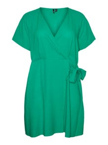 Vero Moda VMMYMILO Kurzes Kleid -Bright Green - 10285345