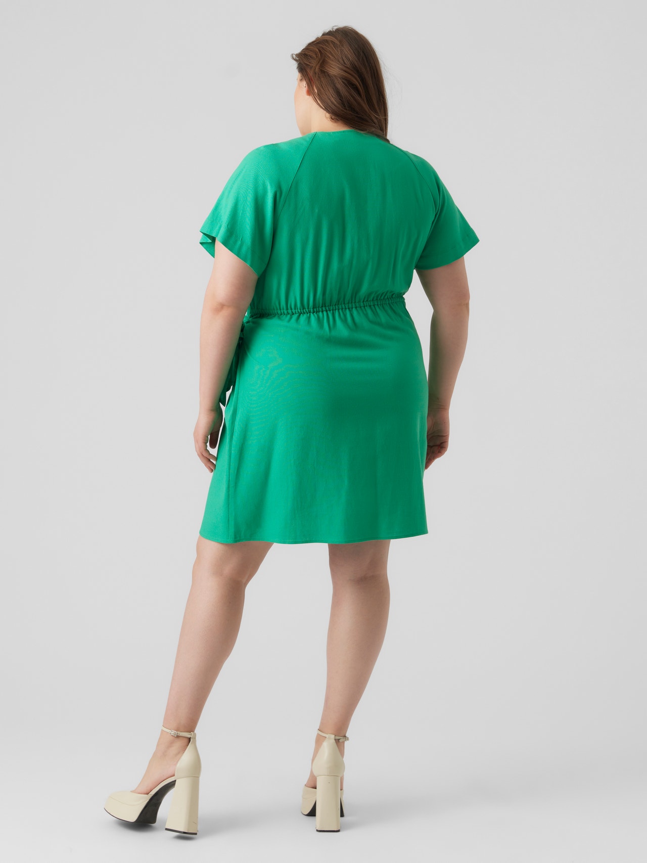 Vero Moda VMMYMILO Short dress -Bright Green - 10285345