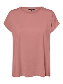 Vero Moda VMAYA Tričko -Ash Rose - 10285451