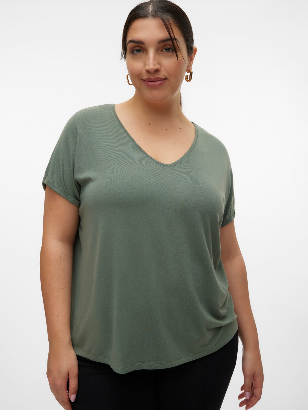 T-shirt vert Vero Moda | Destock Jeans T-shirt vert Vero Moda | Destock Jeans