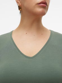 Vero Moda VMAYA T-Shirt -Laurel Wreath - 10285453