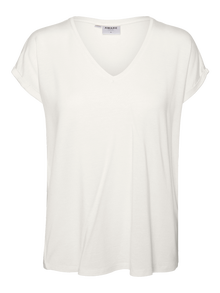 Vero Moda VMAYA T-Shirt -Snow White - 10285453