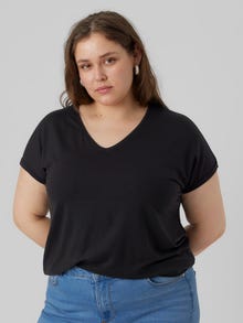 Vero Moda VMAYA T-Shirt -Black - 10285453