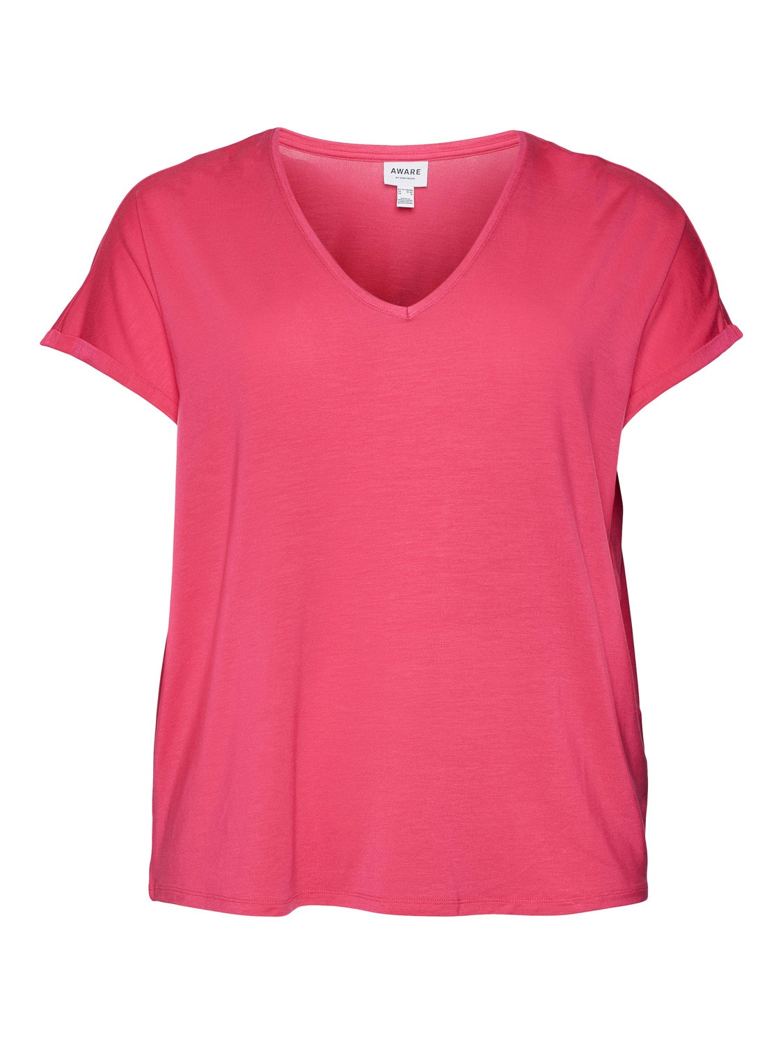 Vero Moda VMAYA T-shirt -Pink Yarrow - 10285453