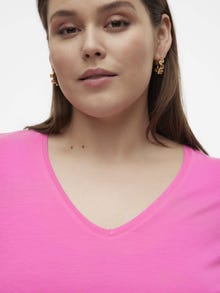 Vero Moda VMAYA T-Shirt -Pink Cosmos - 10285453