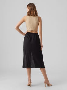 Vero Moda VMCHRIS Hög midja Lång kjol -Black - 10285597