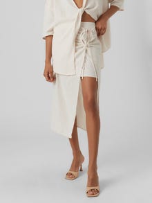 Vero Moda VMCHRIS High waist Lange rok -Birch - 10285597