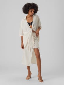 Vero Moda VMCHRIS High waist Lange rok -Birch - 10285597