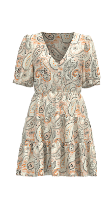 Vero Moda VMLACEY Short dress -Oatmeal - 10285772