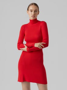Vero Moda VMWILLOW Short dress -High Risk Red - 10285802