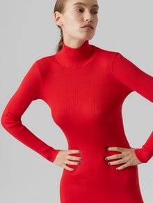 Vero Moda VMWILLOW Short dress -High Risk Red - 10285802
