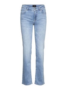 Vero Moda VMDAF Straight Fit Jeans -Light Blue Denim - 10285862